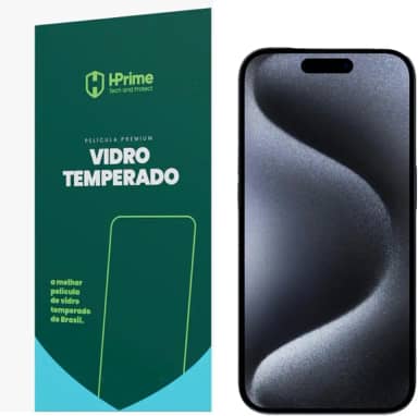 Película Hprime Vidro Temperado iPhone 15 Pro Tela 6.1
