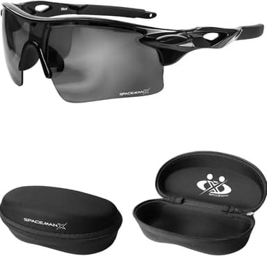 Óculos UV400 Proteção Bike Corrida Esportivo Ciclismo + Case Lente Espelhada Presente Qualidade Premium