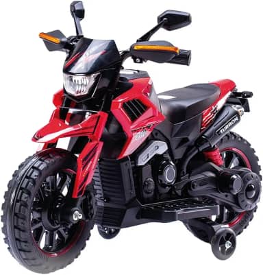 Zippy Toys, Moto Elétrica Infantil Big Trail Vermelho 6V