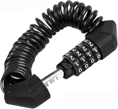 Cadeado Trava com Senha Segredo para Capacete de Moto Bike