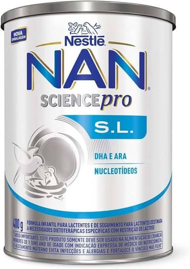 Fórmula Infantil, Nan sem Lactose, 400g