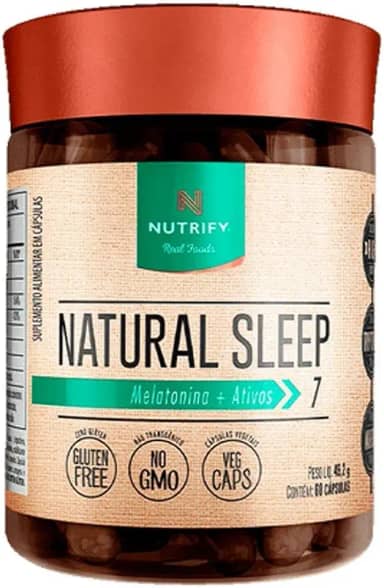 Natural Sleep (60 Caps) Nutrify
