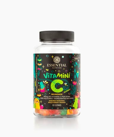 Vitamini C Gummy 150mg - 60 Gomas - Essential Nutrition