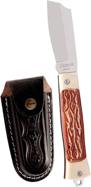 Canivete Cimo 55/3 Carbono Cabo Acetato com Bainha