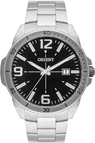 RELÓGIO ORIENT MASCULINO MBSS1394 P2SX Cor da correia:Prata