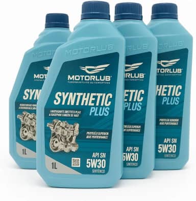 Kit 4l Óleo 5w30 Api Sn Sintético Plus