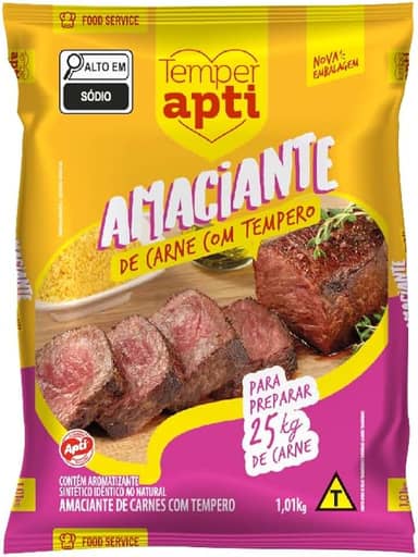 Amaciante de Carne com Tempero Apti 1,01kg