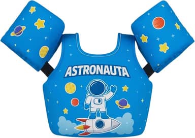 Boia Infantil Tipo Colete (Flutuador) Não Fura, Ajustável, Não-Inflável