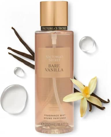 Victoria's Secret Bare Vanilla Body Mist, Spray para mulheres (238 g)
