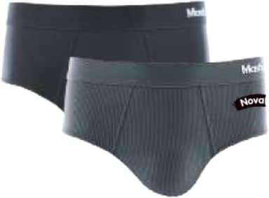 Kit 2 Cuecas Slip Microfibra Confortável Mash Masculina Adulto