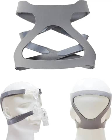 Alça Para Máscara Cpap, De Substituição Universal Flexível E Mais Confortável, Com Velcro Resistente, Resmed Mirage Series Philips Respironics (Sem Máscara)