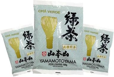Chá Verde Tipo Japonês Sencha Yamamotoyama contendo 3 unidades de 200g