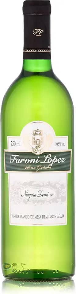VINHO FARONI LOPEZ BRANCO DEMISEC 750 mL