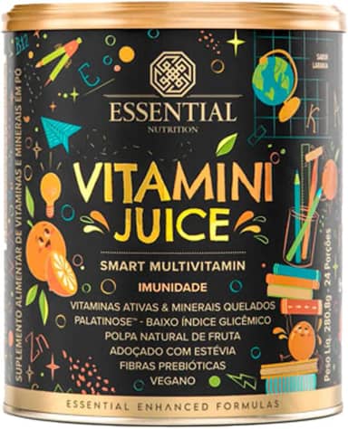 Vitamini Juice Sabor Laranja Essential Nutrition 280,8g