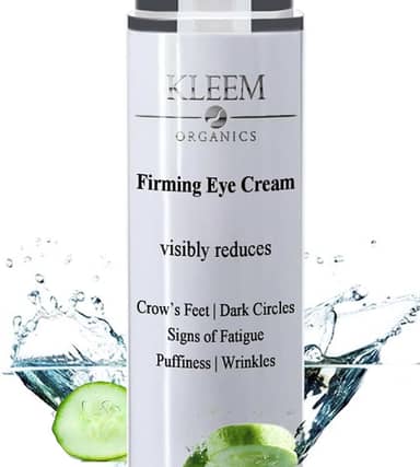 Creme antirrugas para os olhos para olheiras e inchaço com peptídeos e niacinamida que reduz bolsas oculares, pés de galinha, linhas finas e flacidez - Creme natural para rugas - Soro para os olhos 15