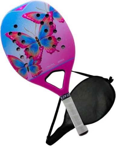 Raquete Beach Tennis Infantil Kids + Carbono 3k