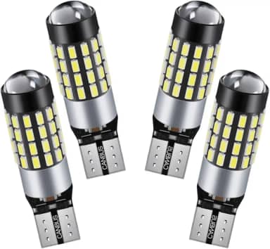 kit 4 Lâmpadas T10 Pingo Canbus 54 Leds SMD 3014 12/24v