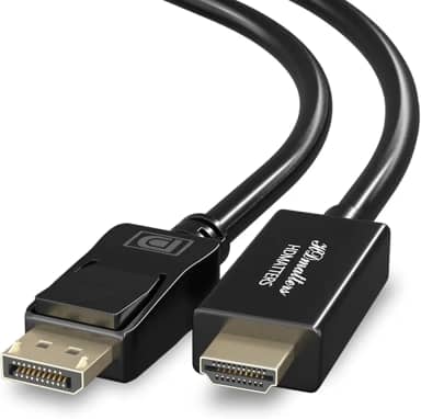 Cabo Adaptador Displayport para HDMI 4k 3840x2160 1,8M