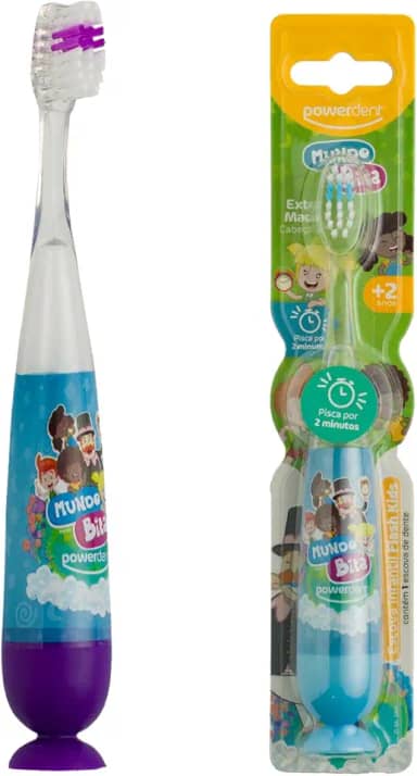 Powerdent - Esc Dental Powerdent Inf Kids Flash Mundo Bita + 2 Anos
