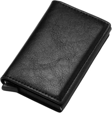 Carteira Masculina Proteção RFID Antifurto Slim Porta Cartões Notas