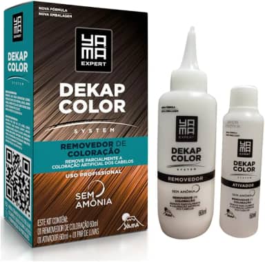 Removedor Coloração Capilar Sem Amônia Dekapcolor Yamá 120ml