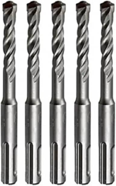 Kit 5 Broca Videa 6mm X 110mm Encaixe Sds Plus Para Concreto