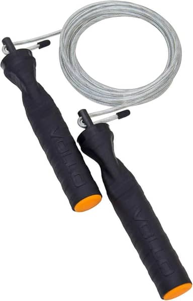 Corda de Pular de Aço Cross com Rolamento Vollo VP1045