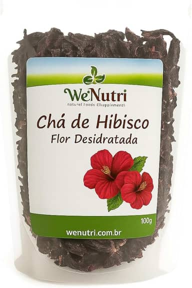 Chá de Hibisco Flor Desidratado 500g Wenutri