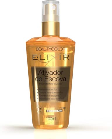 Ativador de Escova E.lixir BEAUTYCOLOR - Facilita a Escovação, Ação Antifrizz e Proteção Térmica - 100ml