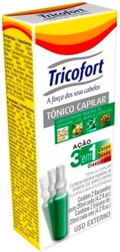 Tricofort - Tonico Cap Tricofort 2X20Ml Tradicional