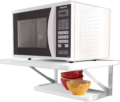 Suporte Para Micro-ondas com 2 prateleiras Multivisão Branco - 2Z-UV