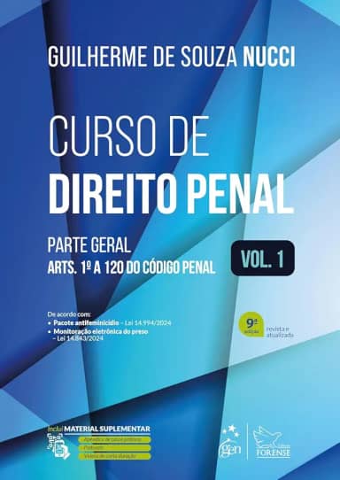 Curso de Direito Penal - Vol. 1 - 9ª Edição 2025