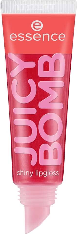 Gloss labial Juicy Bomb essence cor 104 Poppin' Pomegranate