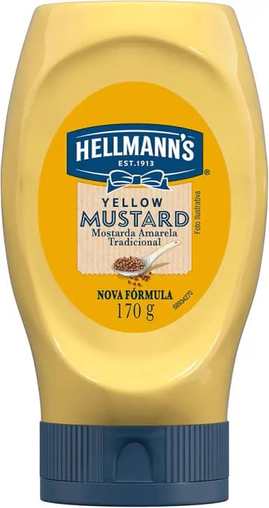 Hellmann´s Mostarda Yellow Mustard 170G