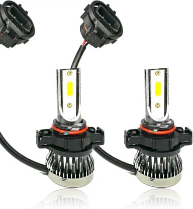 Kit Ultra Led Super Branca 6500k 22000 Lumens H4 H7 H1 H11 H3 HB4 H16-PSX PAR LÂMPADA FAROL ALTO BAIXO MILHA NANO Y3 C/COOLER 12V 36W IMPORTADO TOP (H16-PSX)