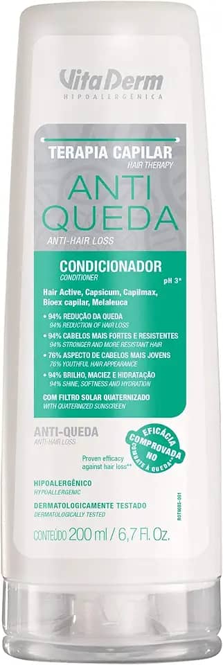 Vitaderm Condicionador Anti Queda 200Ml