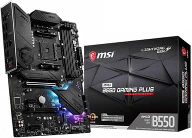 Placa mãe MSI MPG AMD B550 Gaming Plus Socket AM4 ATX DDR4-SDRAM
