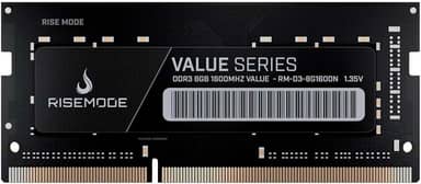Memória Ram 8gb Ddr3 | Rise Mode | 1600mhz | Notebook