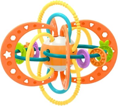 Maxi Baby Mordedor Chocalho Bebê Bola Massageadora SensePlay