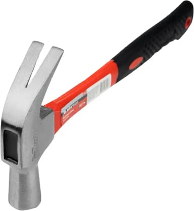 MTX Martelo de Unha – Cabeça de Aço 27 mm com Cabo de Fibra de Vidro Antiderrapante