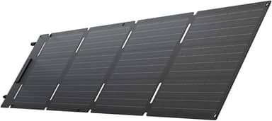EF ECOFLOW 60W Painel Solar Portátil Célula Solar Tipo N Alta Eficiência Conversão 25% para Estações de Energia, Acampamento, Painel Solares Leve Dobrável e Pendurável, IP68 à Prova d'água