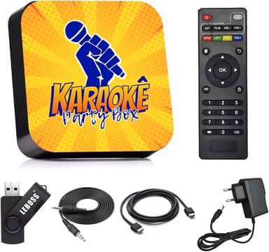 Karaoke Party Box Profissional Com Pontuação +de 2000 Músicas (Não precisa de internet)