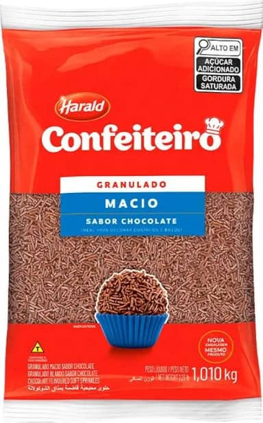 Chocolate Granulado 1,01Kg Harald