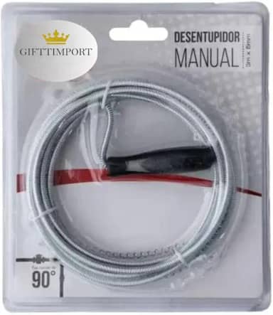 Desentupidor Em Aço Manual Para Pia Cozinha Ralo Banheiro Quintal Coletor perfeito para ser utilizado Em Casa Uso Domestico Solução Prática Coletor De Cabelo