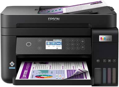 Multifuncional Epson EcoTank L6270 - Tanque de Tinta Colorida, Wi-Fi Direct, Ethernet, Frente e Verso Automático, ADF, Bivolt