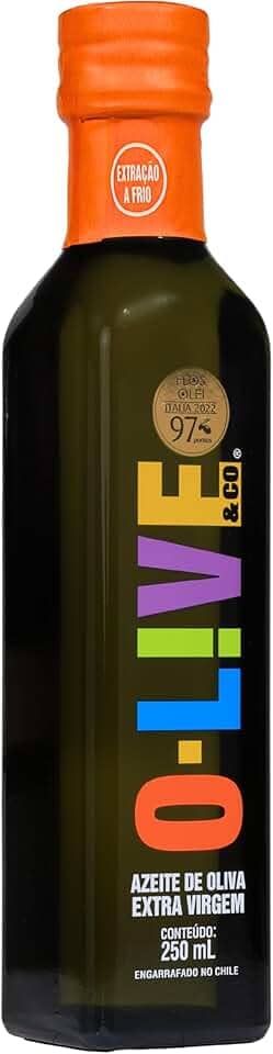 O-LIVE & Co, Azeite de oliva extra virgem, Chileno, vidro, 250ml