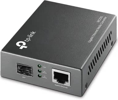 TP-Link CONVERSOR DE MÍDIA GIGABIT SFP MC220L SMB – TP-LINK, Preto
