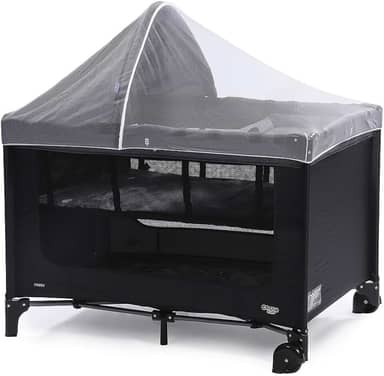 Berço Cosco Kids, Happy, Preto Mescla