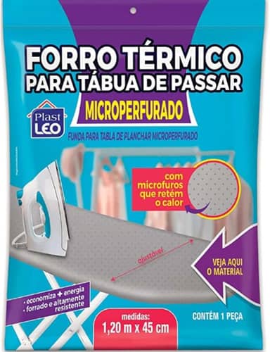 Forro Térmico para Tábua de Passar Roupa - Microperfurado (0,45x1,20m) | Plast Leo (Ref.: 522)