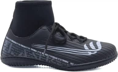 Chuteira Futsal Preta Blank Star Tênis Quadra Antiderrapante com Solado Costurado Original 34 ao 45